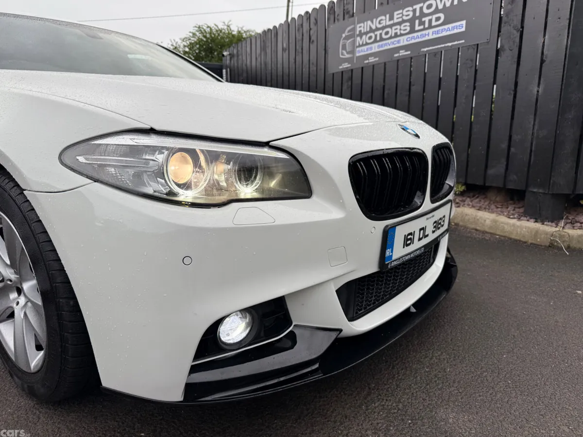 BMW 5-Series Saloon, Diesel, 2016, White