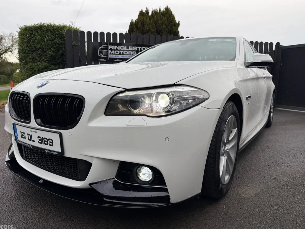 BMW 5-Series Saloon, Diesel, 2016, White