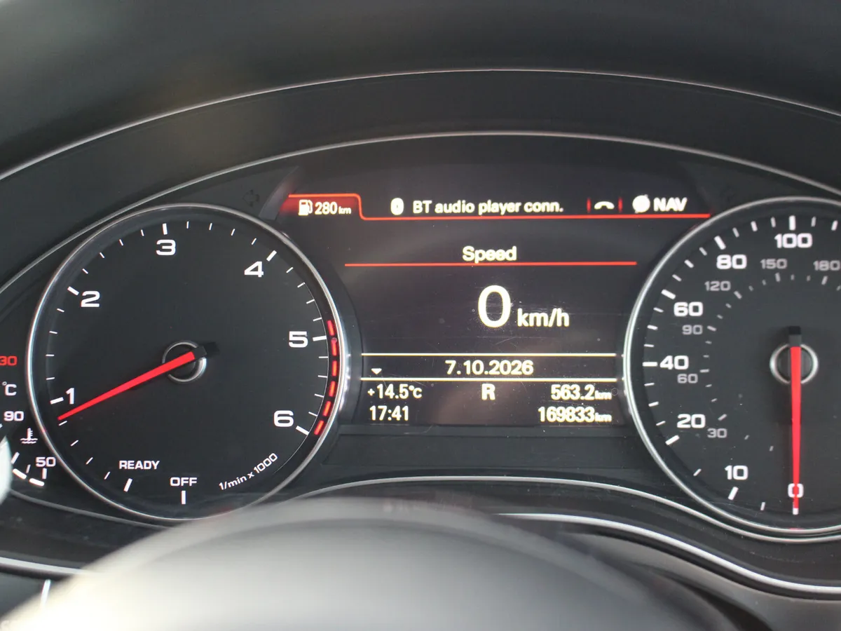 Audi A6 Saloon, Diesel, 2016, Black