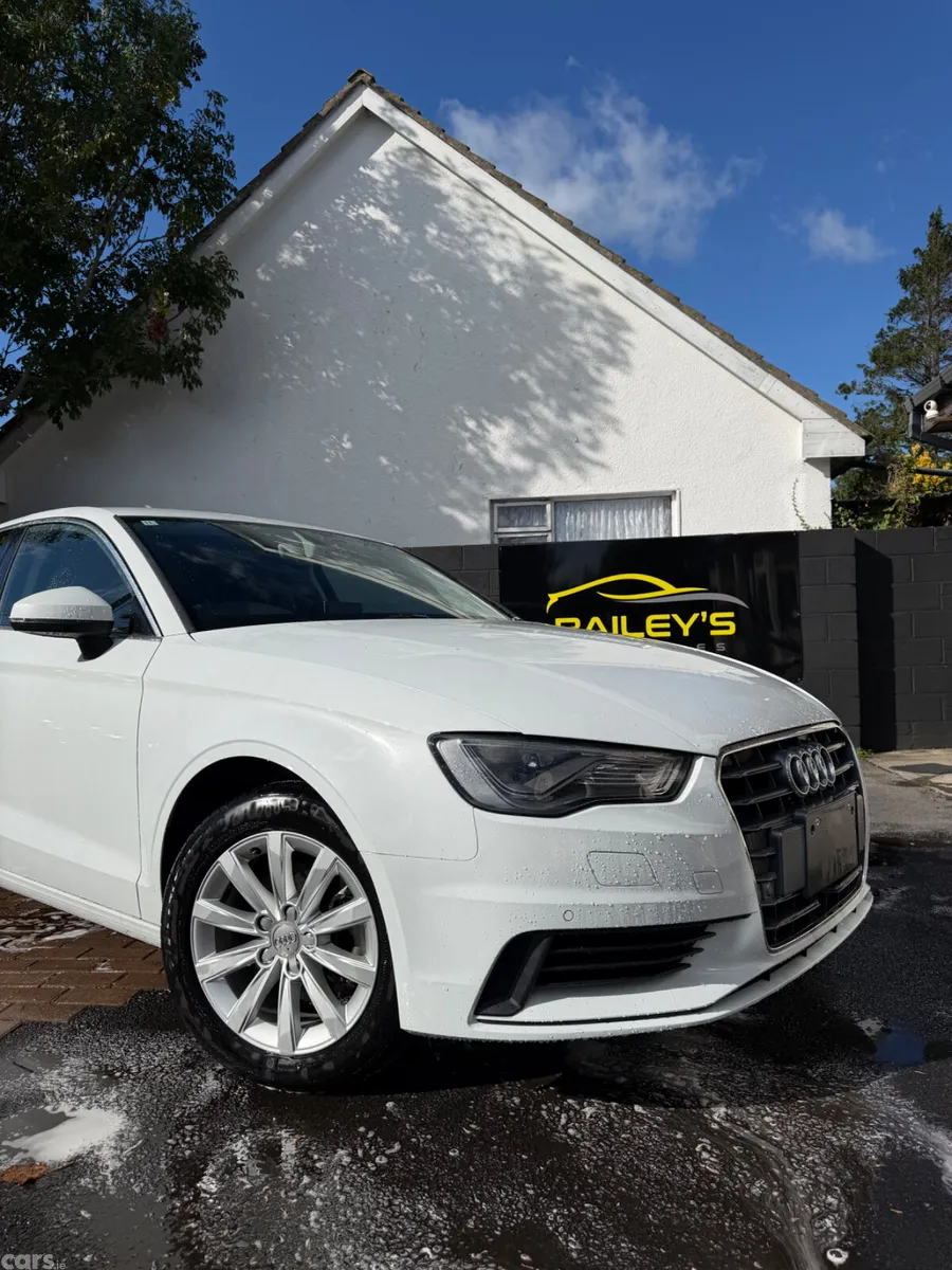 Audi A3 Saloon, Petrol, 2016, White
