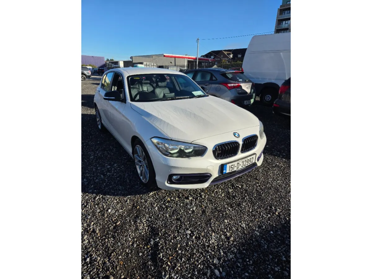 BMW 1-Series Hatchback, Diesel, 2015, White