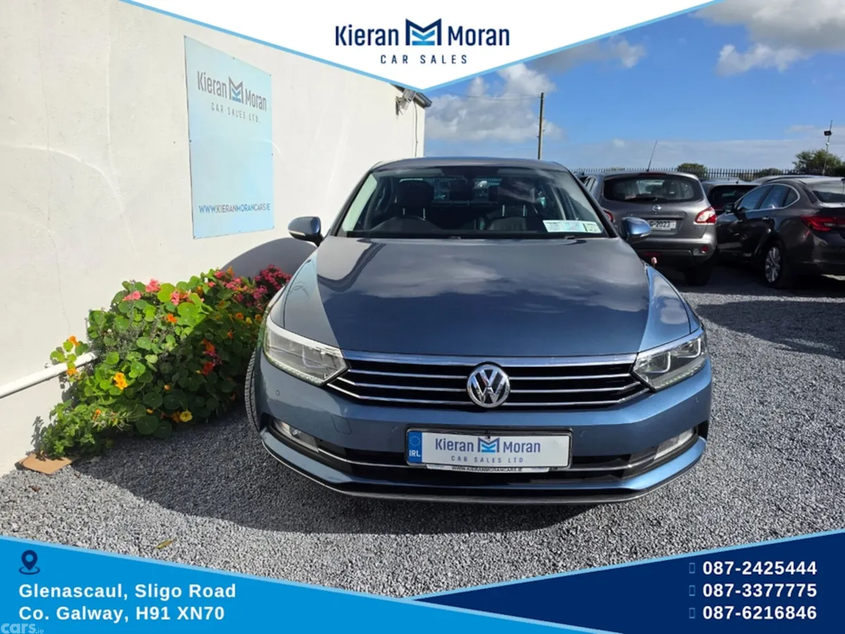 Volkswagen Passat Saloon, Diesel, 2017, Blue