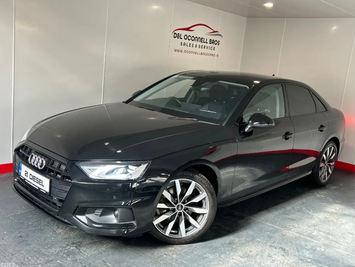 Audi A4 Saloon, Diesel, 2021, Black