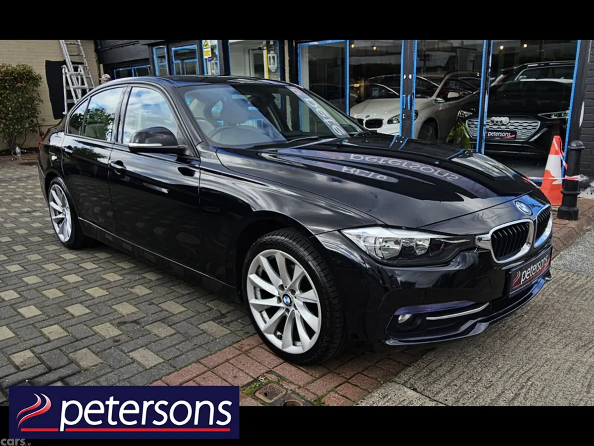 BMW 3-Series Saloon, Diesel, 2016, Black