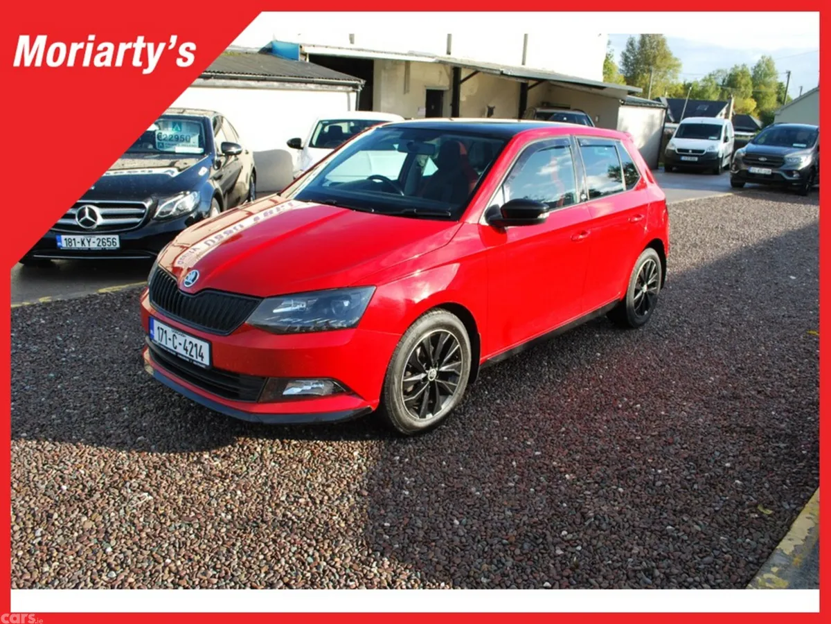 Skoda Fabia Hatchback, Petrol, 2017, Red