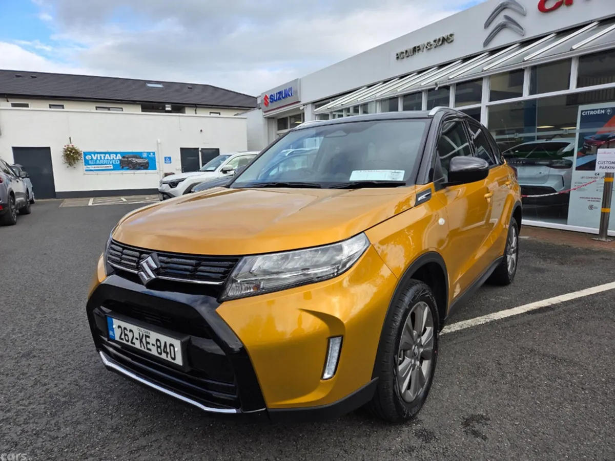 Suzuki Vitara SUV, Petrol Hybrid, 2026, Yellow