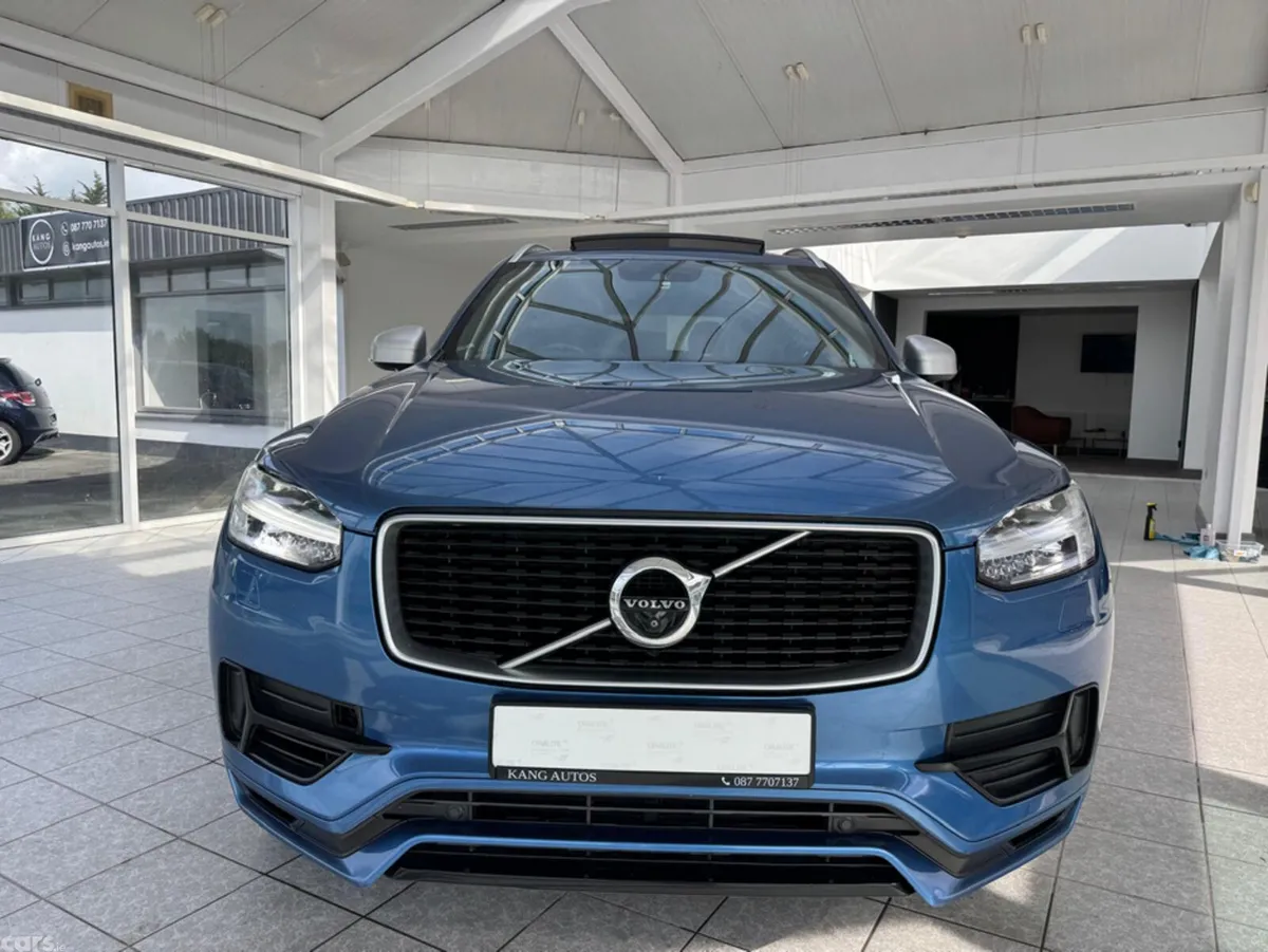 Volvo XC90 Estate, Petrol Hybrid, 2016, Blue