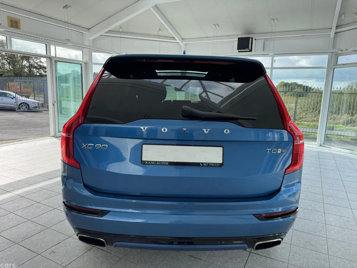 Volvo XC90 Estate, Petrol Hybrid, 2016, Blue