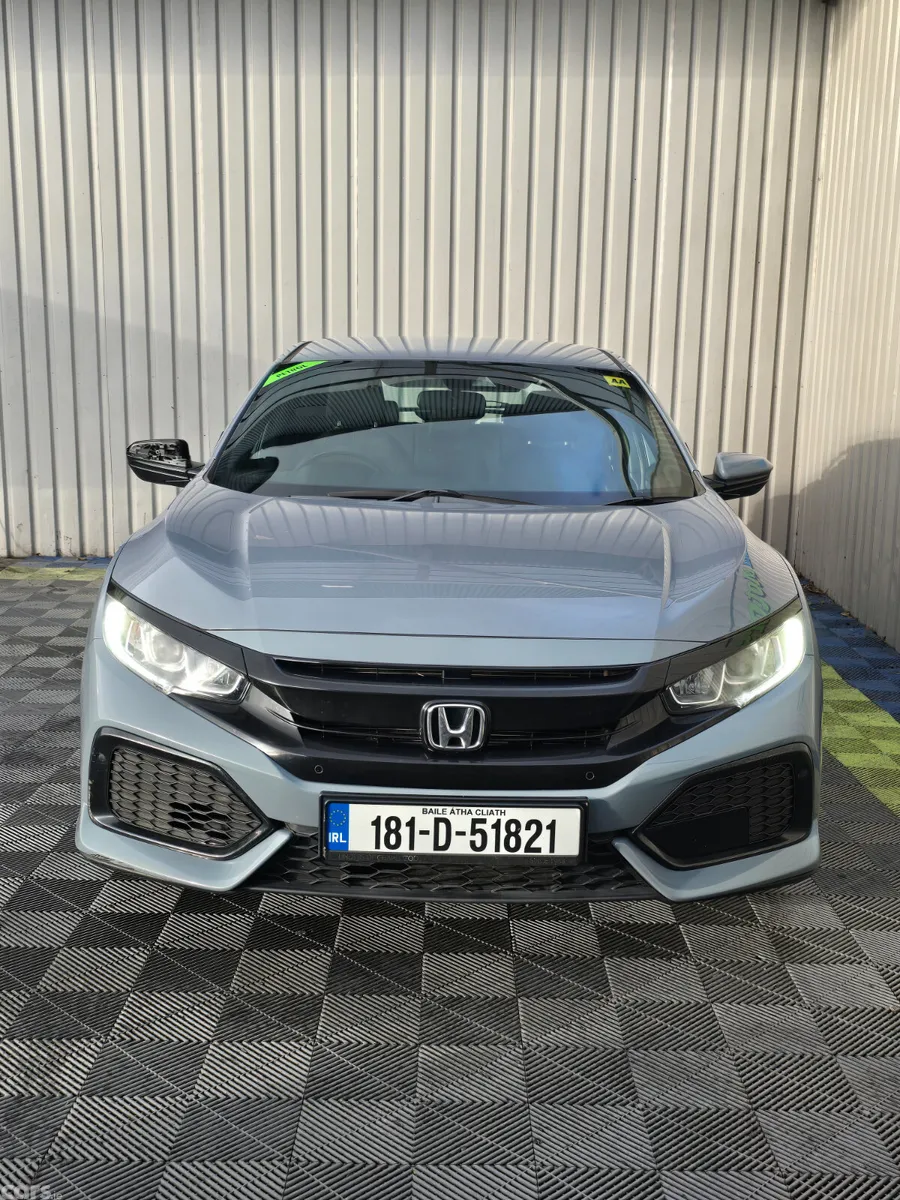 Honda Civic Hatchback, Petrol, 2018, Grey