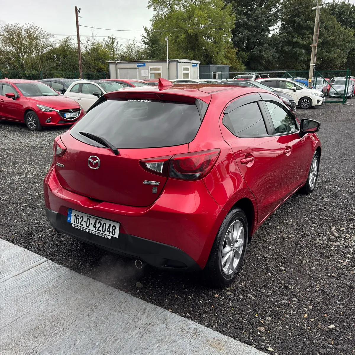 Mazda Demio Hatchback, Petrol, 2016, Red