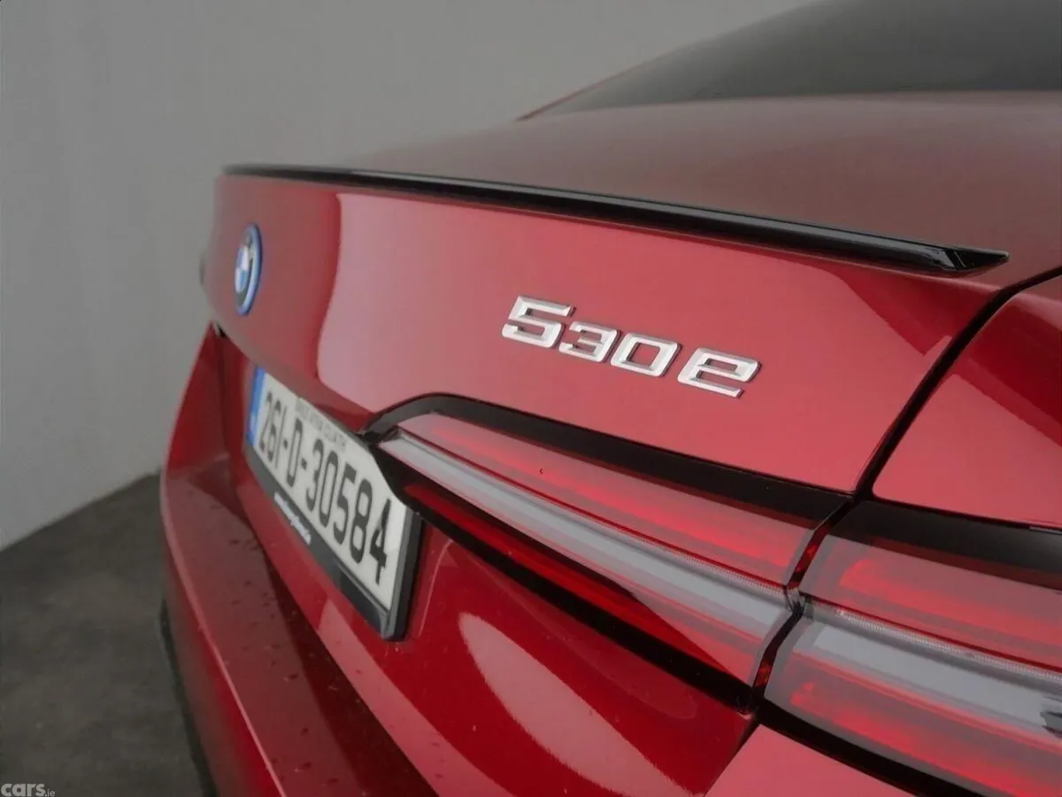 BMW 5-Series Saloon, Petrol Plug-in Hybrid, 2026, Red