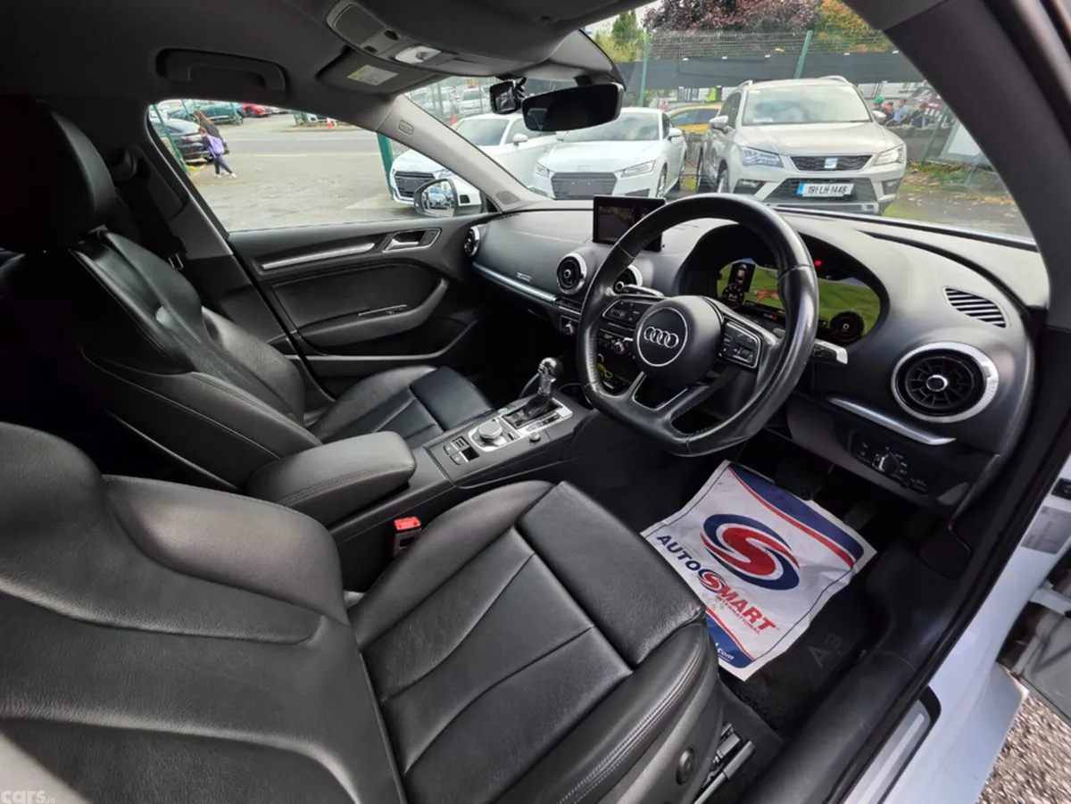 Audi A3 Saloon, Petrol, 2018, White