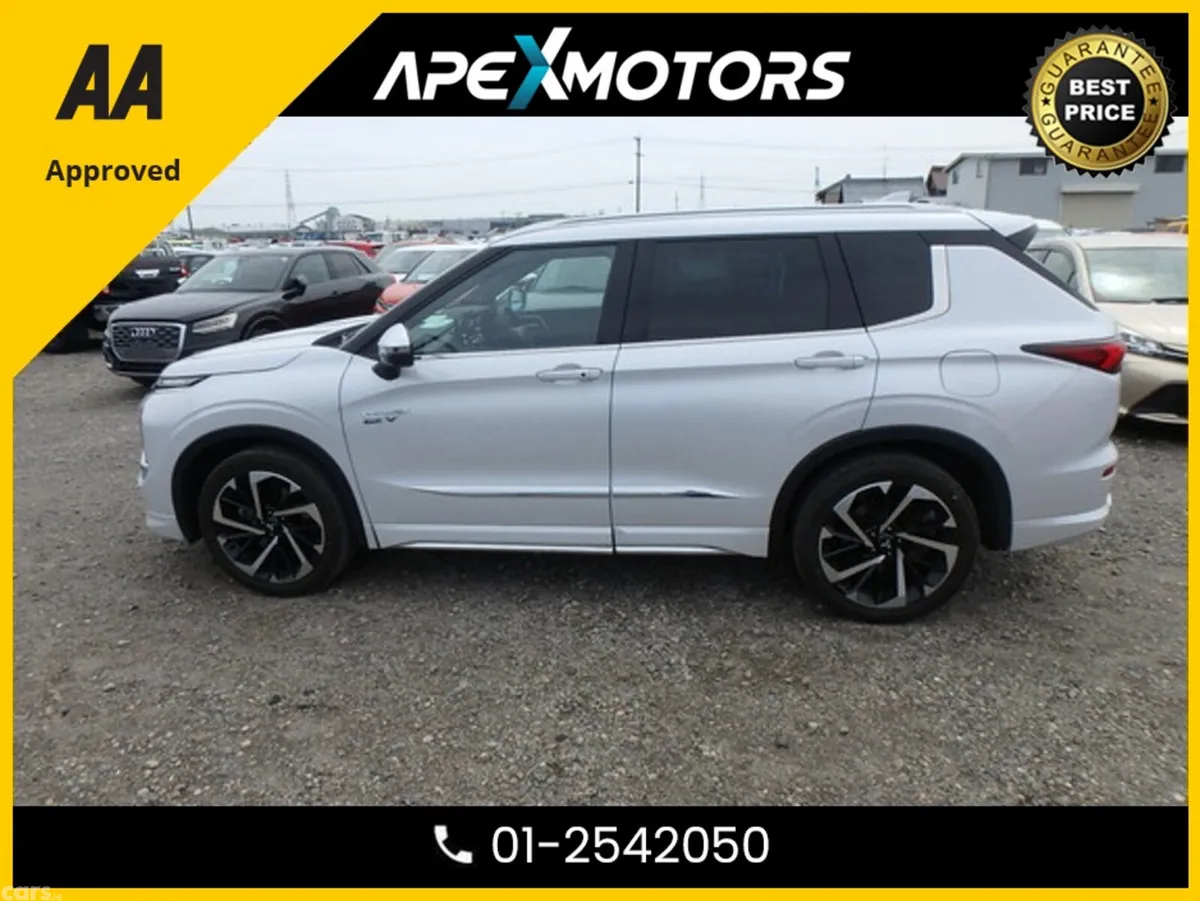 Mitsubishi Outlander MPV, Petrol Plug-in Hybrid, 2022, White