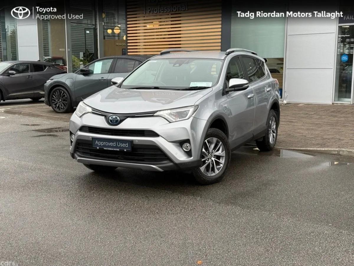 Toyota RAV4 SUV, Petrol Hybrid, 2018, Silver