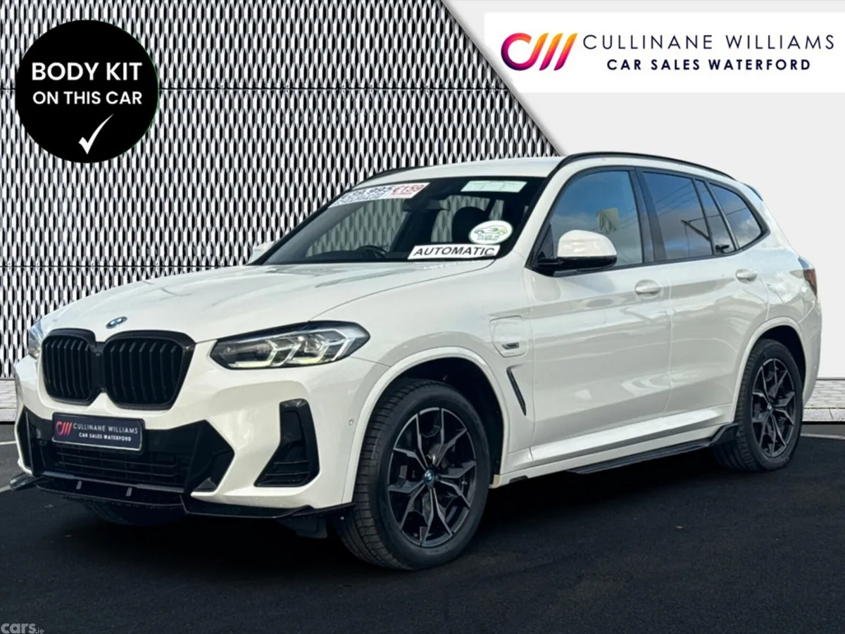 BMW X3 SUV, Petrol Hybrid, 2022, White