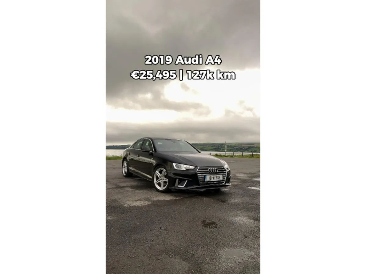 Audi A4 Saloon, Diesel, 2019, Black