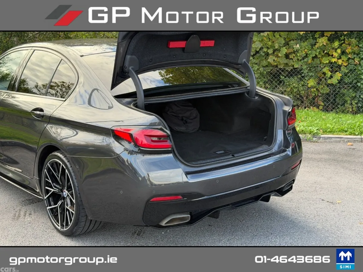 BMW 5-Series Saloon, Petrol Plug-in Hybrid, 2021, Grey