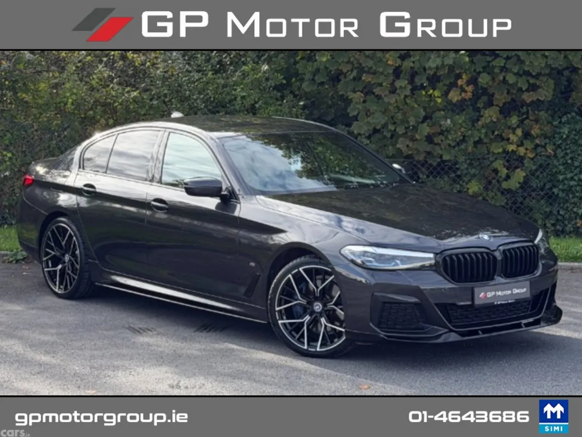 BMW 5-Series Saloon, Petrol Plug-in Hybrid, 2021, Grey