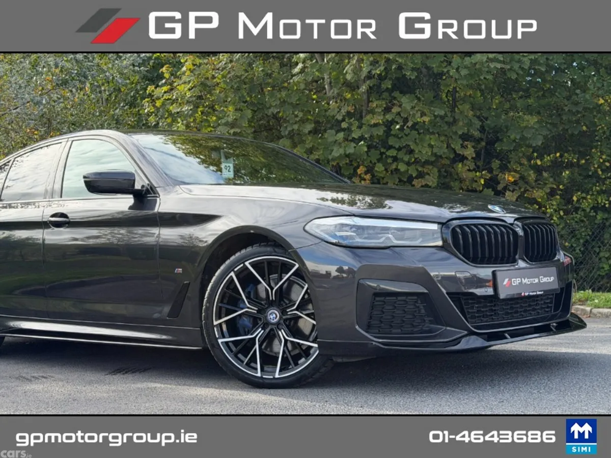 BMW 5-Series Saloon, Petrol Plug-in Hybrid, 2021, Grey