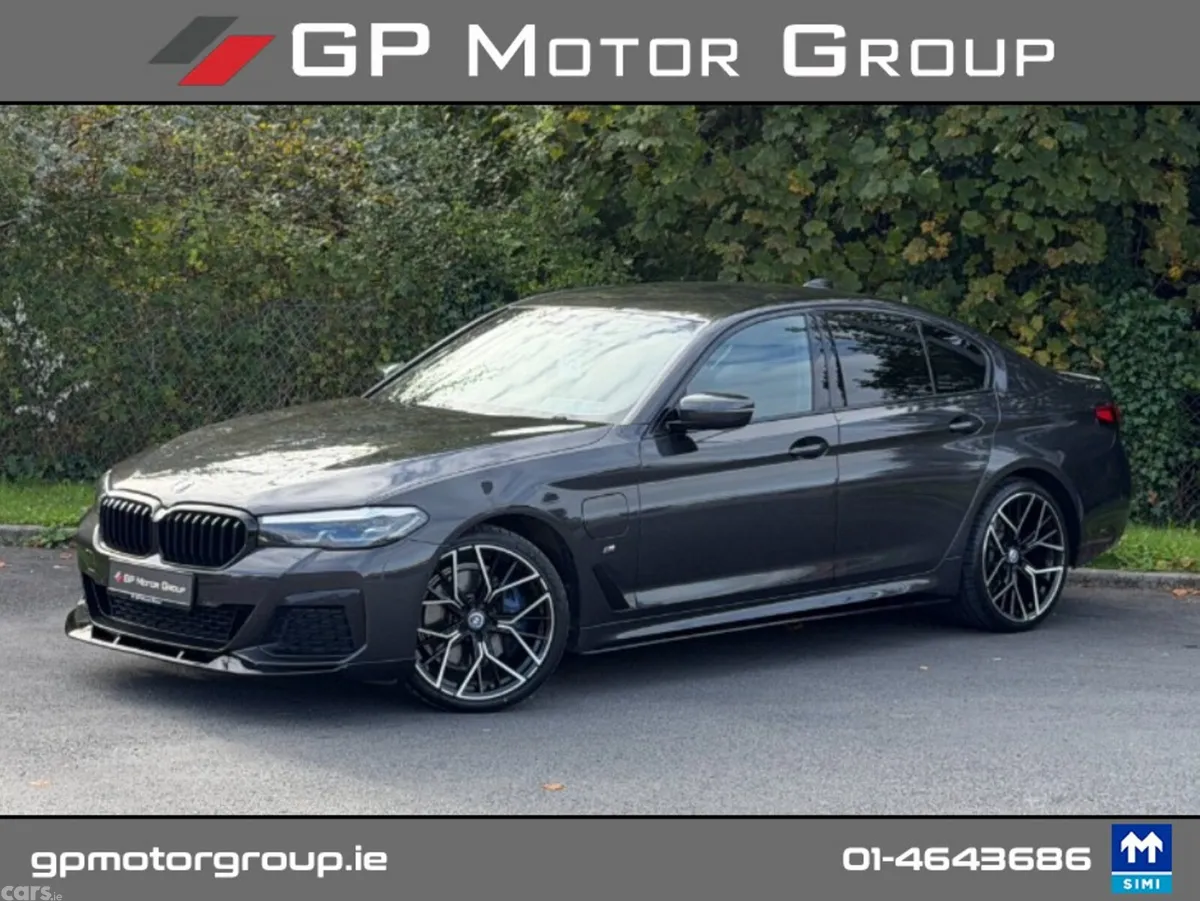 BMW 5-Series Saloon, Petrol Plug-in Hybrid, 2021, Grey
