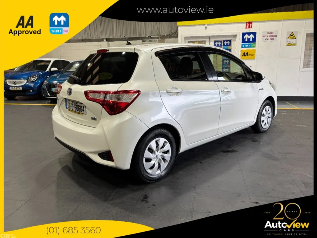 Toyota Vitz Hatchback, Petrol, 2017, White