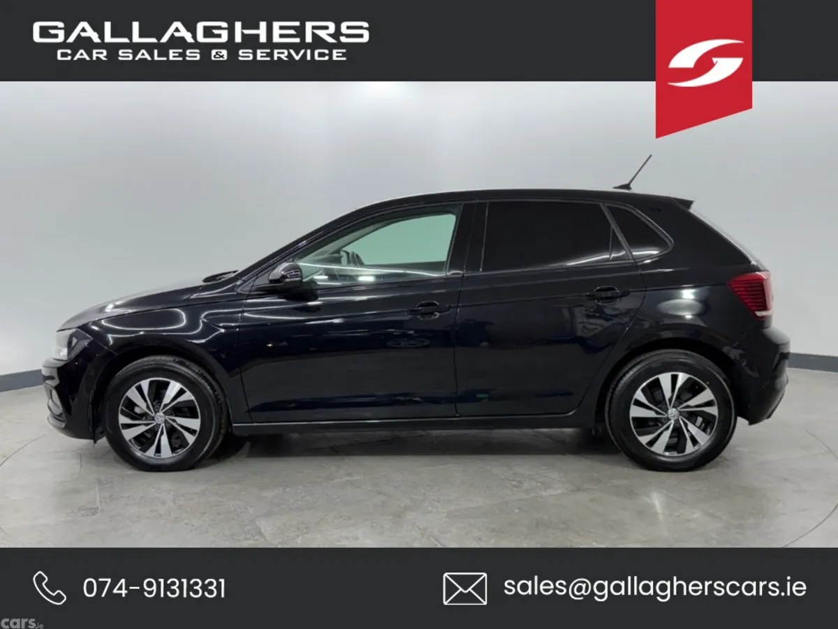 Volkswagen Polo Hatchback, Petrol, 2019, Black