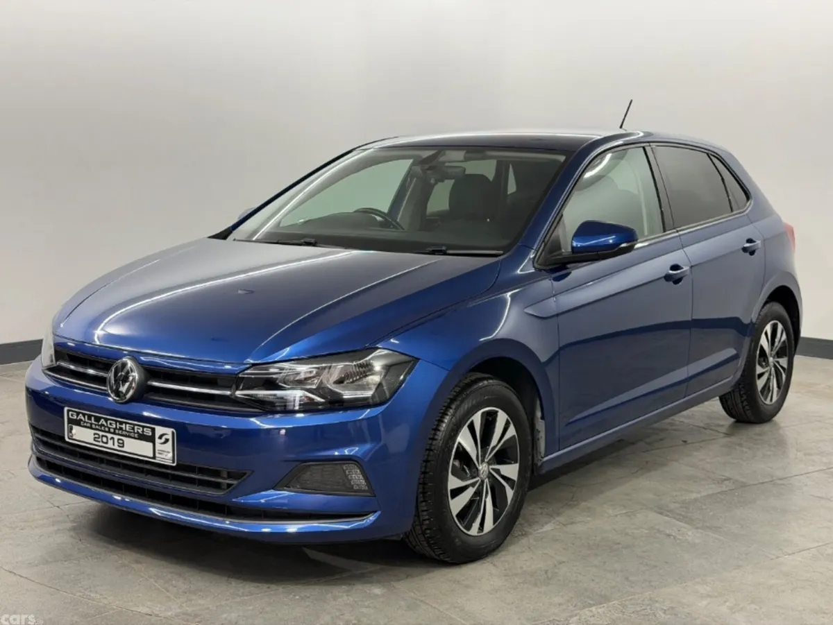 Volkswagen Polo Hatchback, Petrol, 2019, Blue