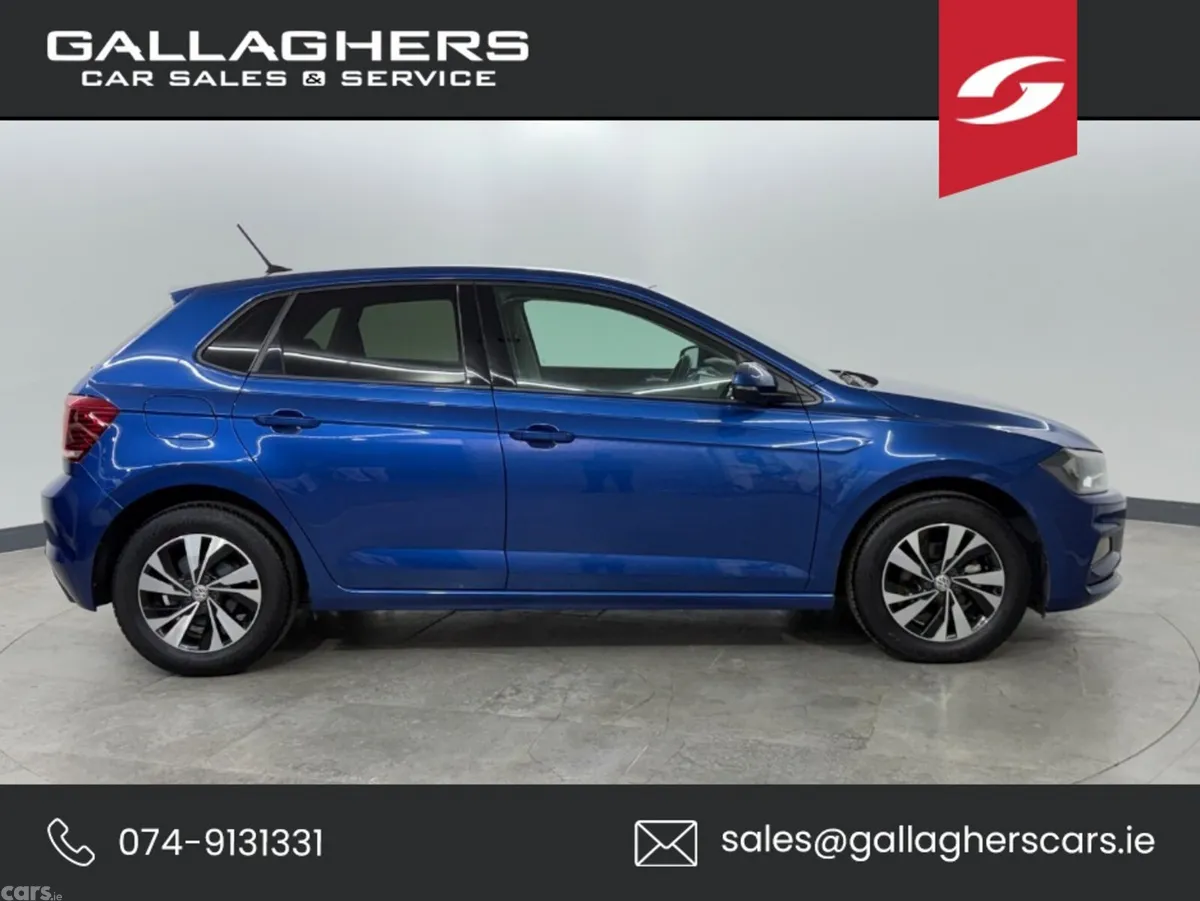 Volkswagen Polo Hatchback, Petrol, 2019, Blue