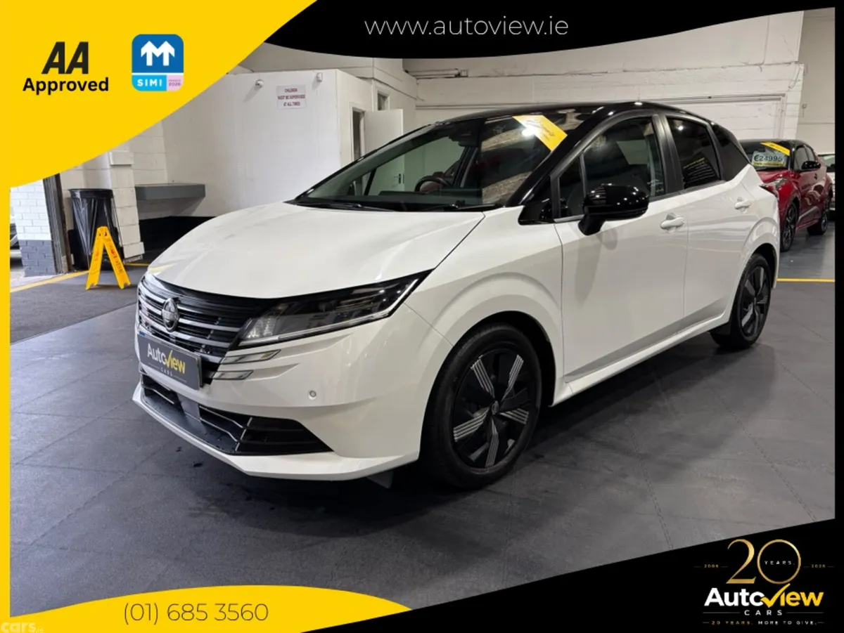 Nissan Note Hatchback, Petrol Hybrid, 2024, White