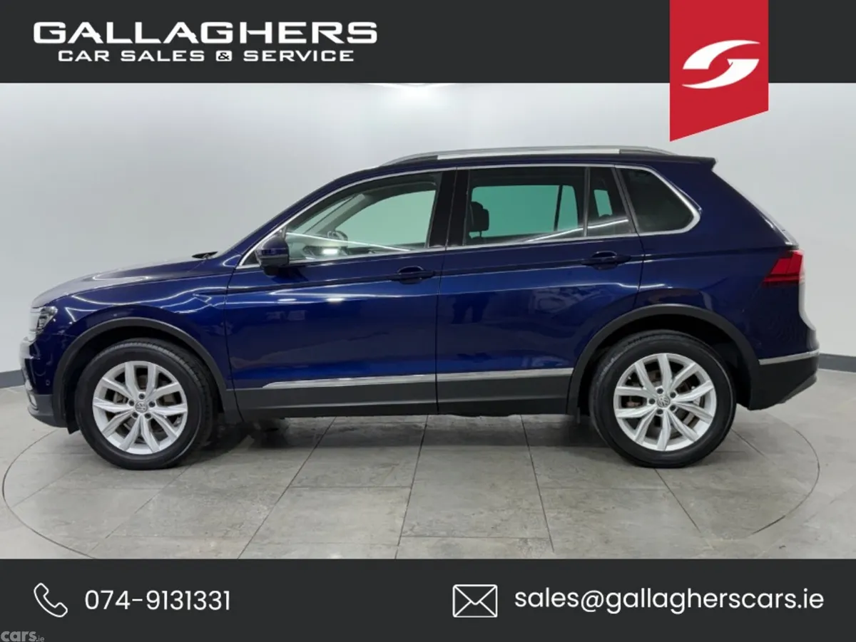 Volkswagen Tiguan SUV, Diesel, 2020, Blue