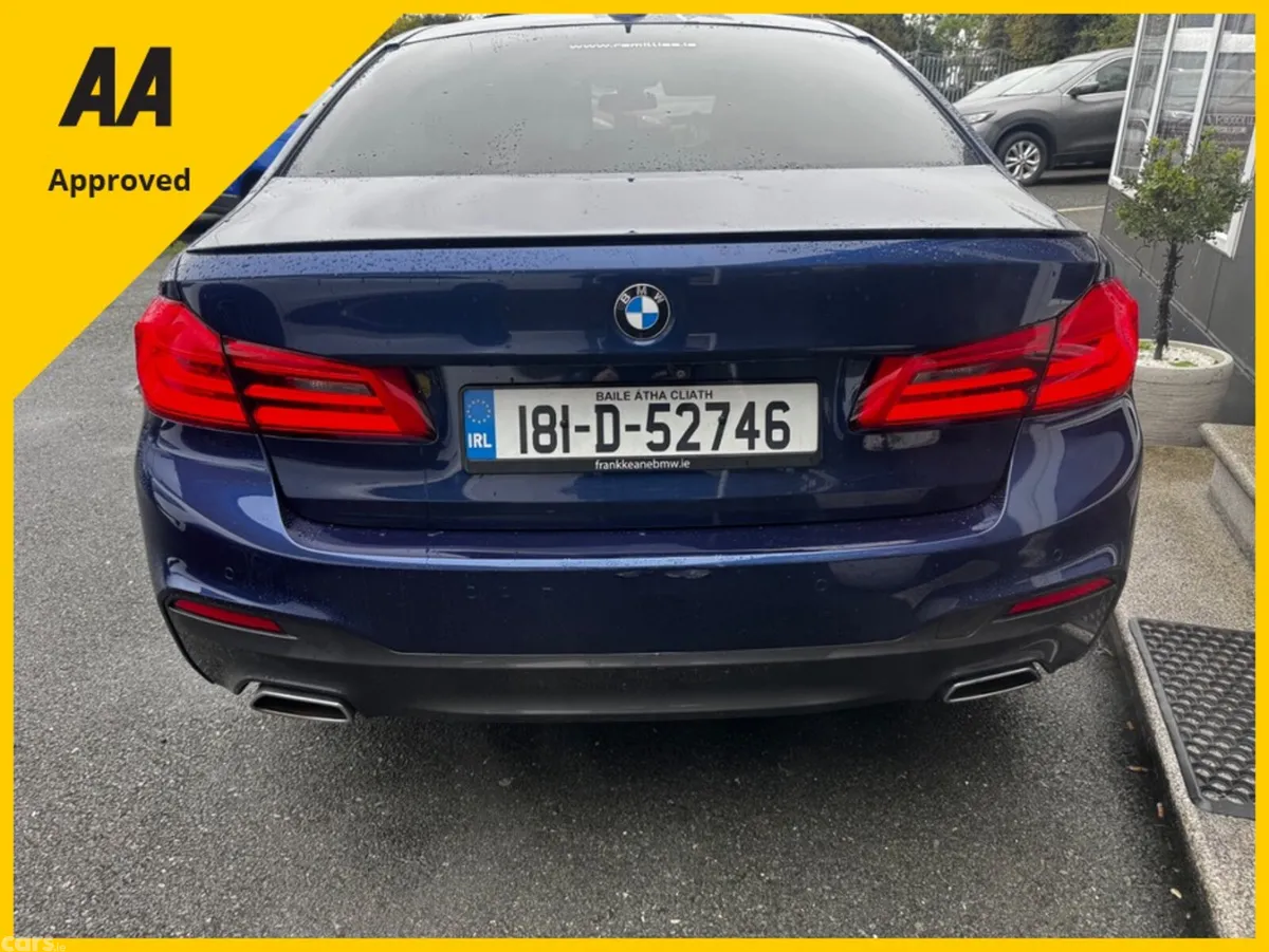 BMW 5-Series Saloon, Diesel, 2018, Blue