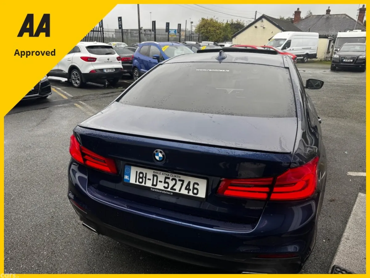 BMW 5-Series Saloon, Diesel, 2018, Blue