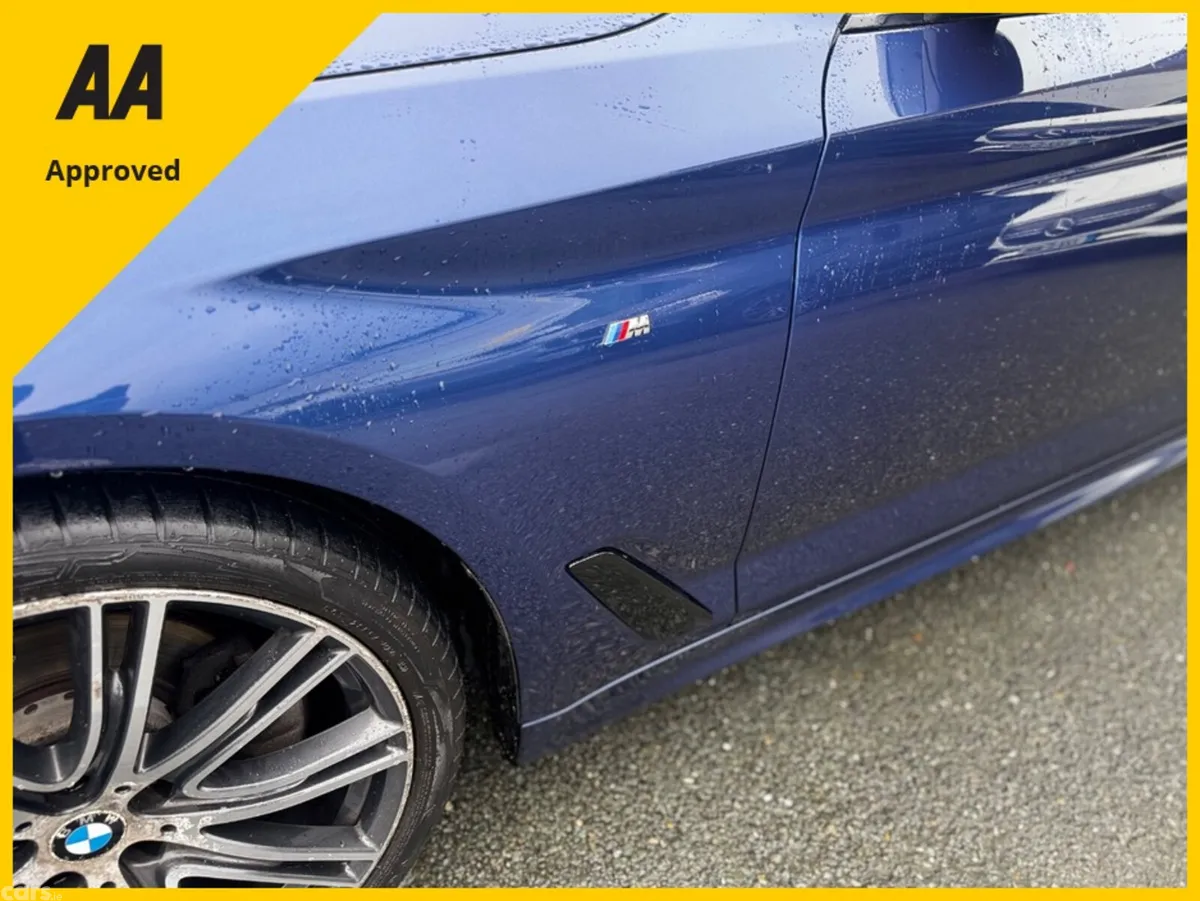 BMW 5-Series Saloon, Diesel, 2018, Blue