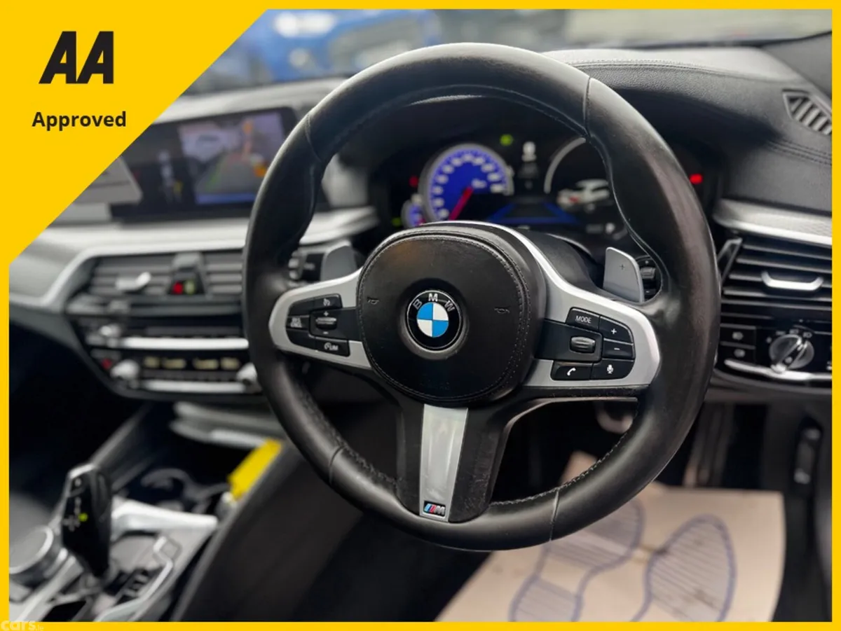 BMW 5-Series Saloon, Diesel, 2018, Blue