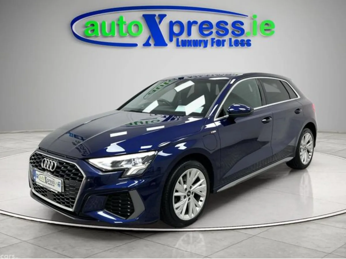 Audi A3 Hatchback, Petrol Plug-in Hybrid, 2022, Blue