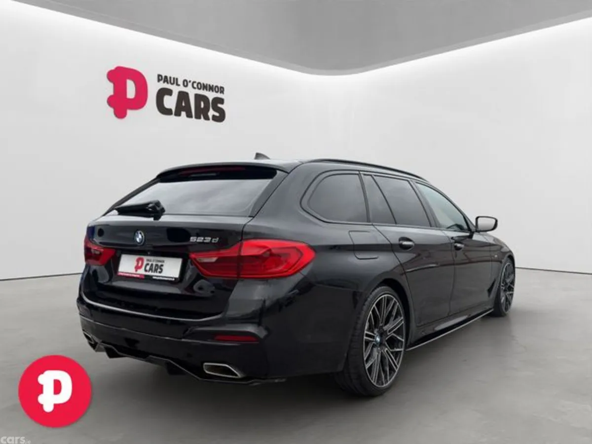 BMW 5-Series Estate, Diesel, 2018, Black