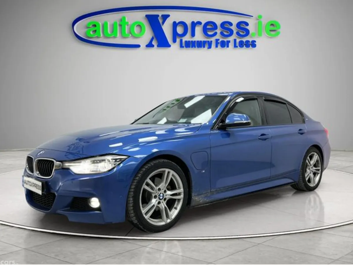 BMW 3-Series Saloon, Petrol Plug-in Hybrid, 2018, Blue