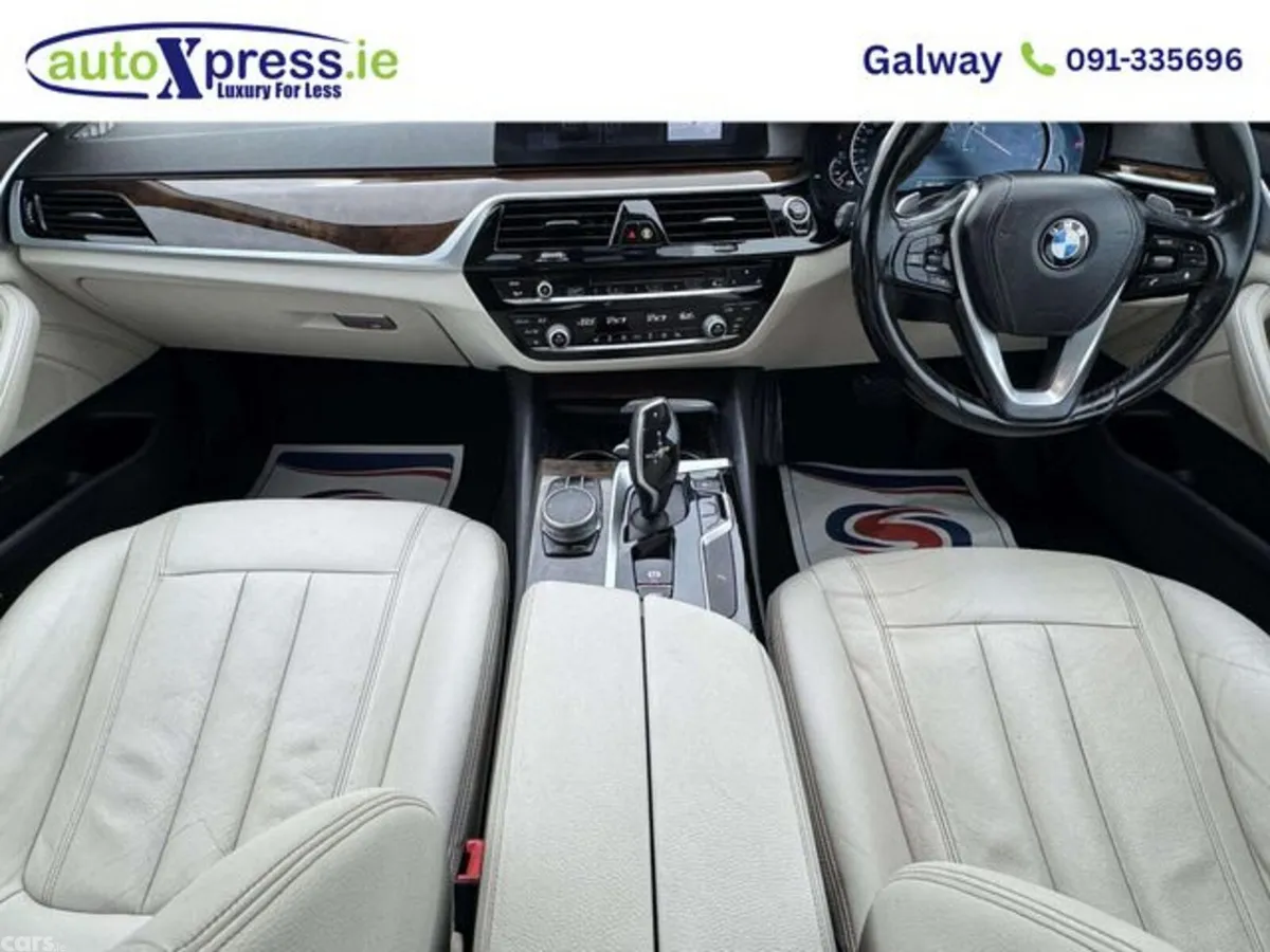 BMW 5-Series Saloon, Diesel, 2017, Blue