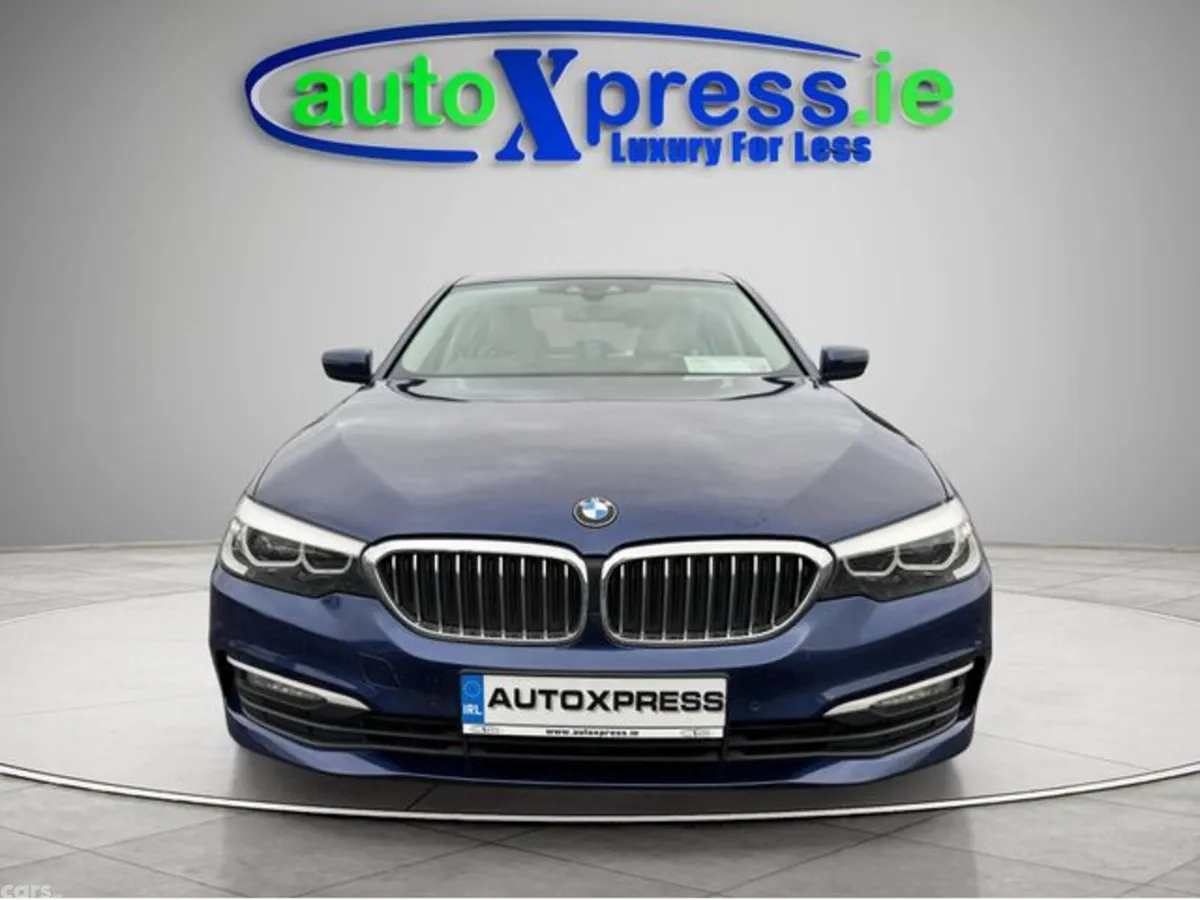 BMW 5-Series Saloon, Diesel, 2017, Blue