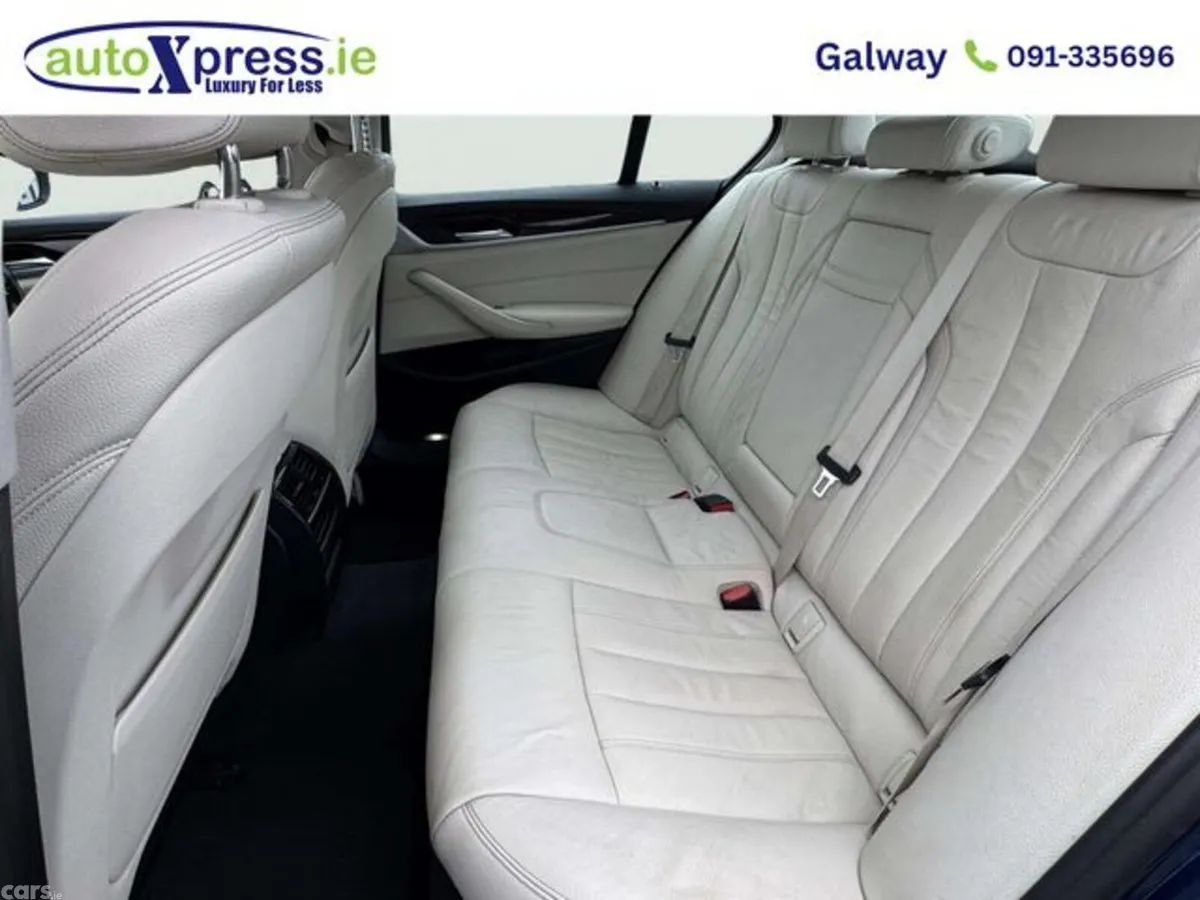 BMW 5-Series Saloon, Diesel, 2017, Blue