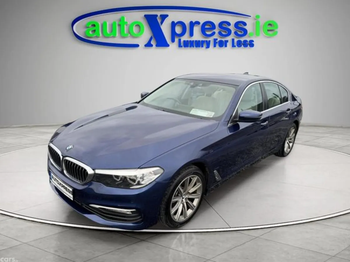 BMW 5-Series Saloon, Diesel, 2017, Blue