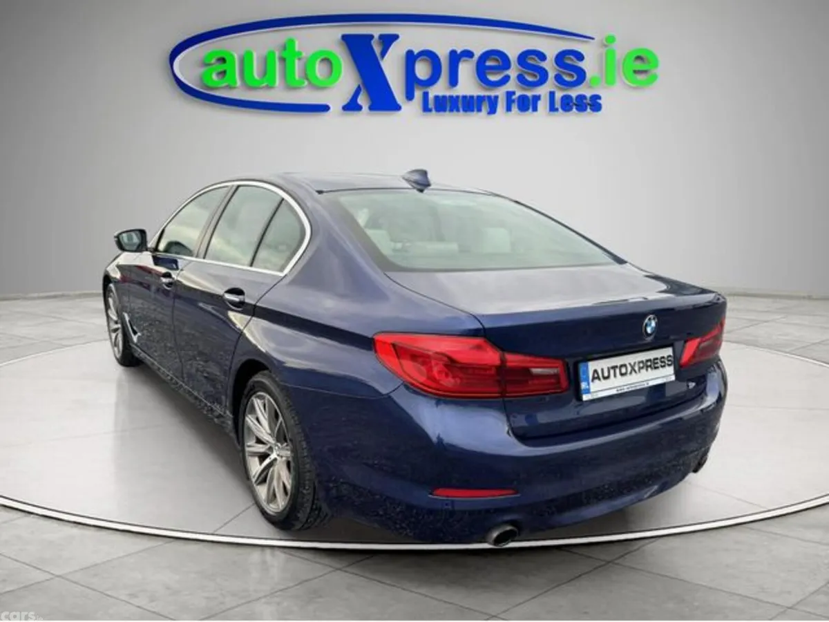 BMW 5-Series Saloon, Diesel, 2017, Blue