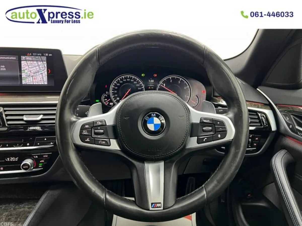 BMW 5-Series Saloon, Diesel, 2019, White
