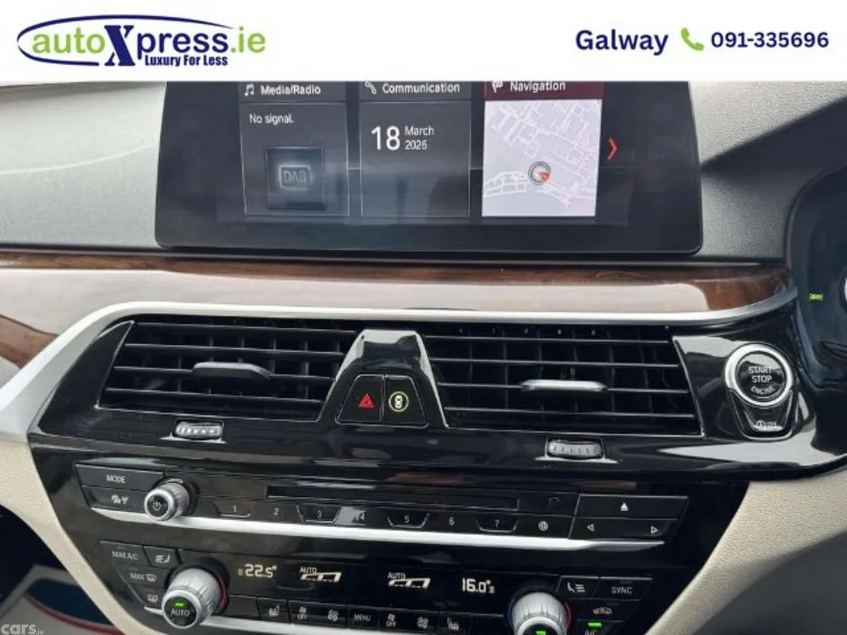 BMW 5-Series Saloon, Diesel, 2017, Blue