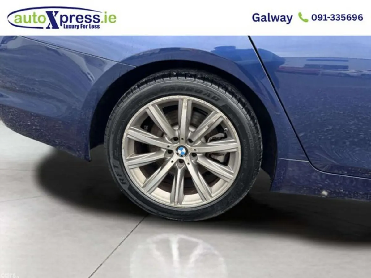 BMW 5-Series Saloon, Diesel, 2017, Blue