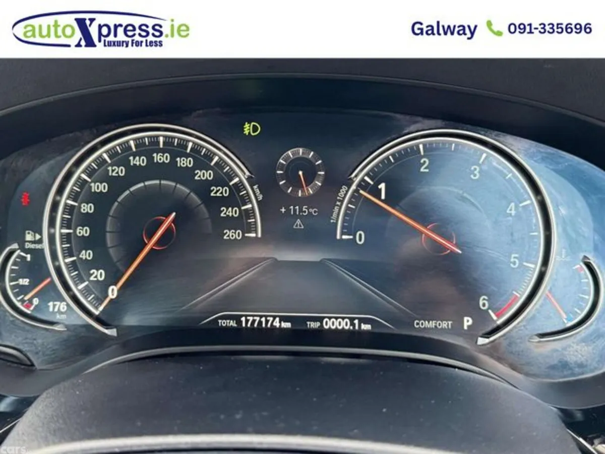 BMW 5-Series Saloon, Diesel, 2017, Blue