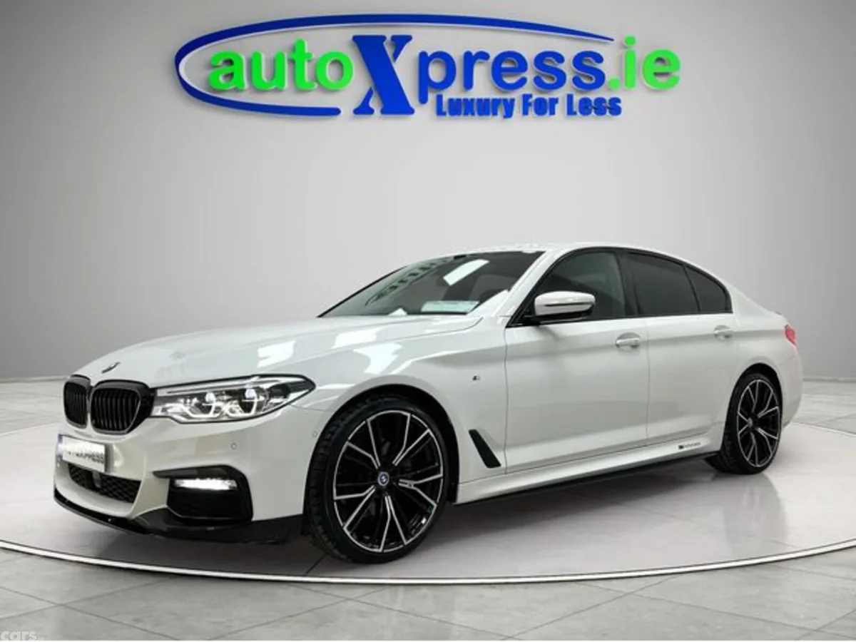 BMW 5-Series Saloon, Diesel, 2019, White