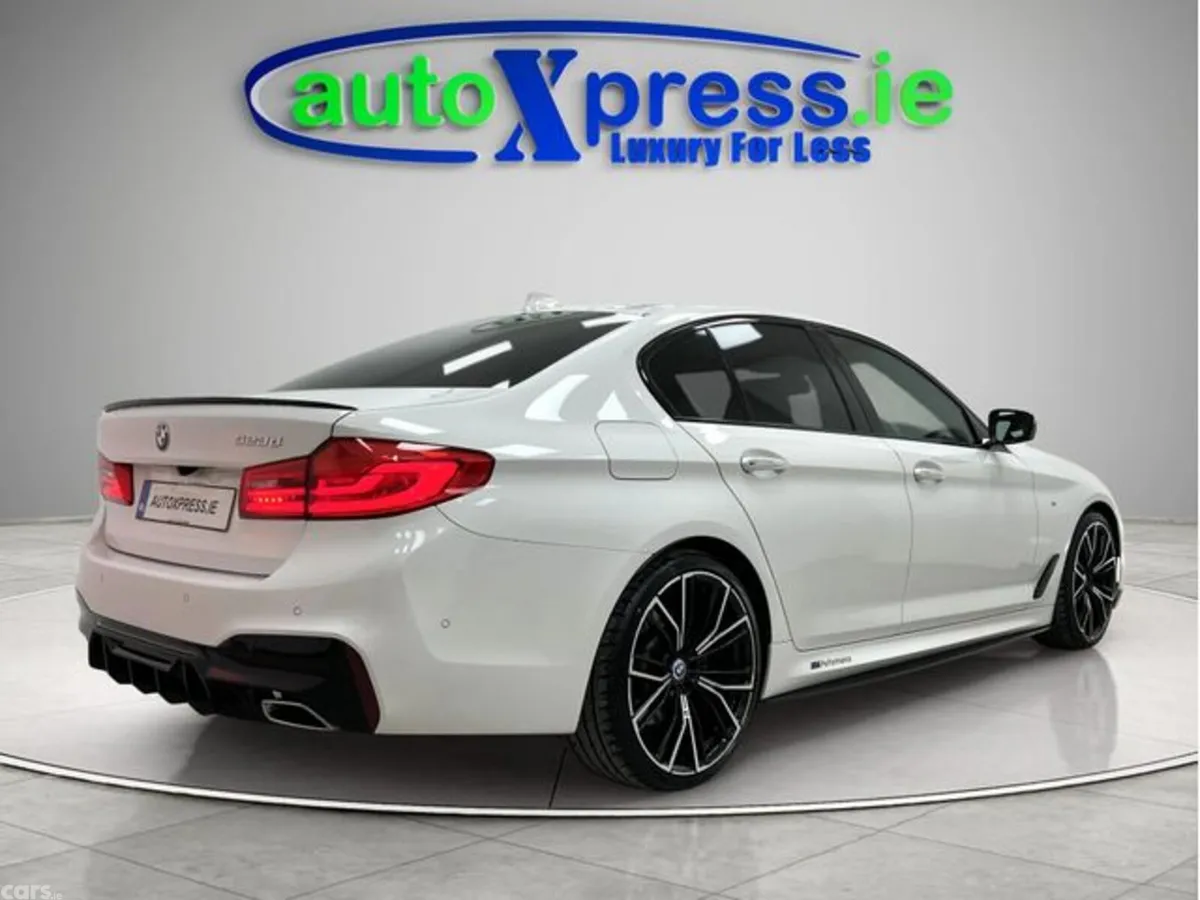 BMW 5-Series Saloon, Diesel, 2019, White