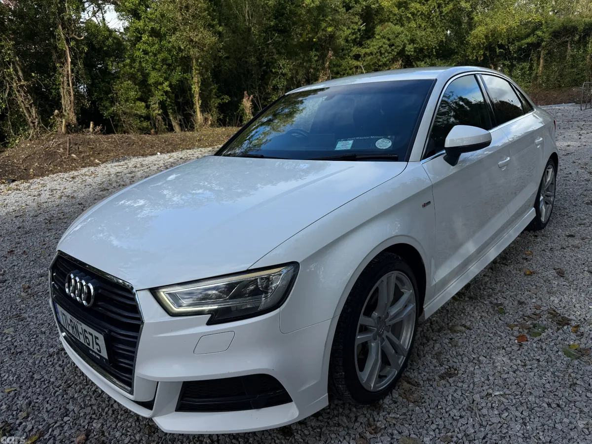 Audi A3 Saloon, Diesel, 2017, White