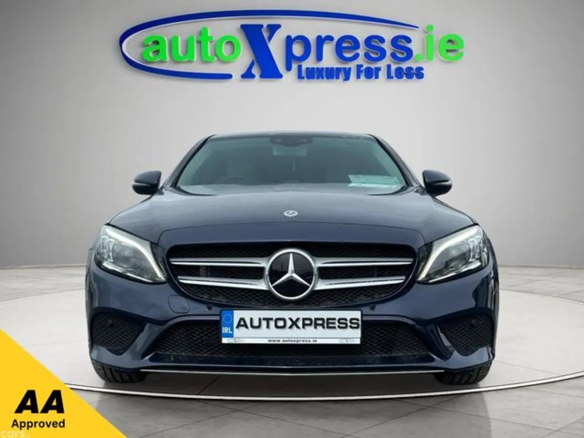 Mercedes-Benz C-Class Saloon, Petrol, 2019, Blue